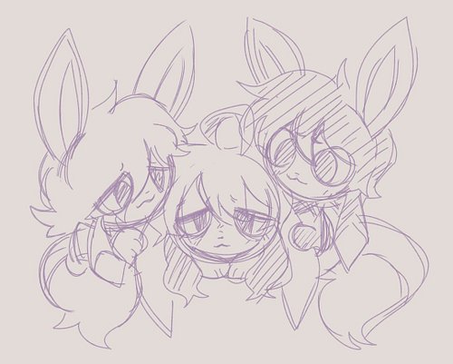Small doodle to try help cheer up Mocha

#Art #oc #pokemon #glaceon #pokesona #eeveelution #sona