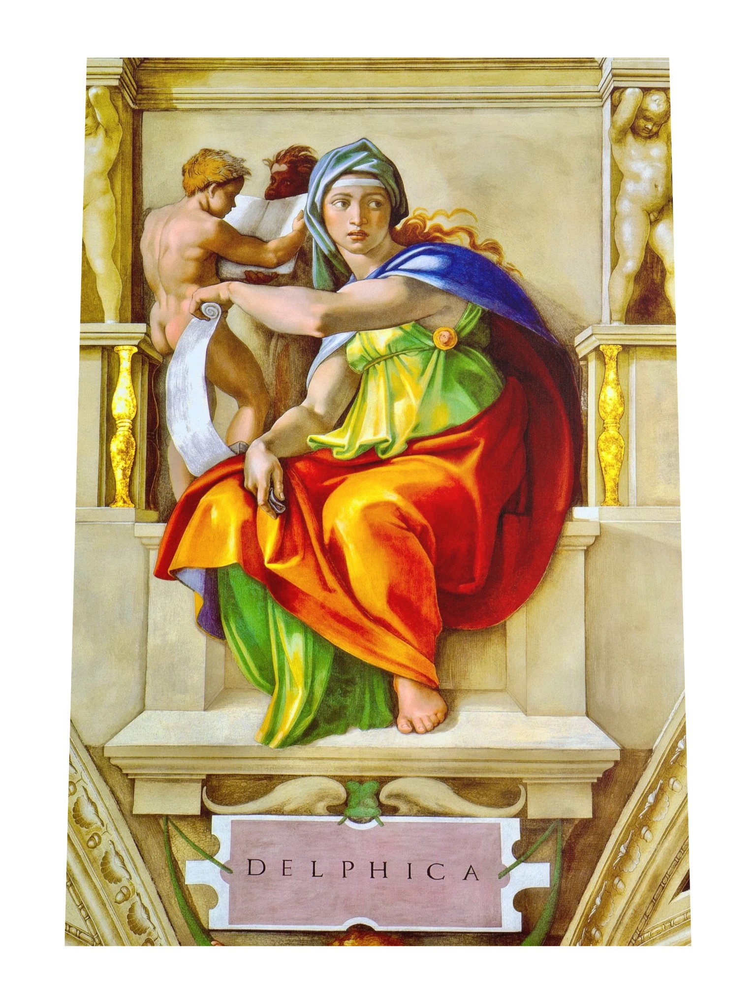 The Delphic Sibyl — XLarge Poster product image (4)