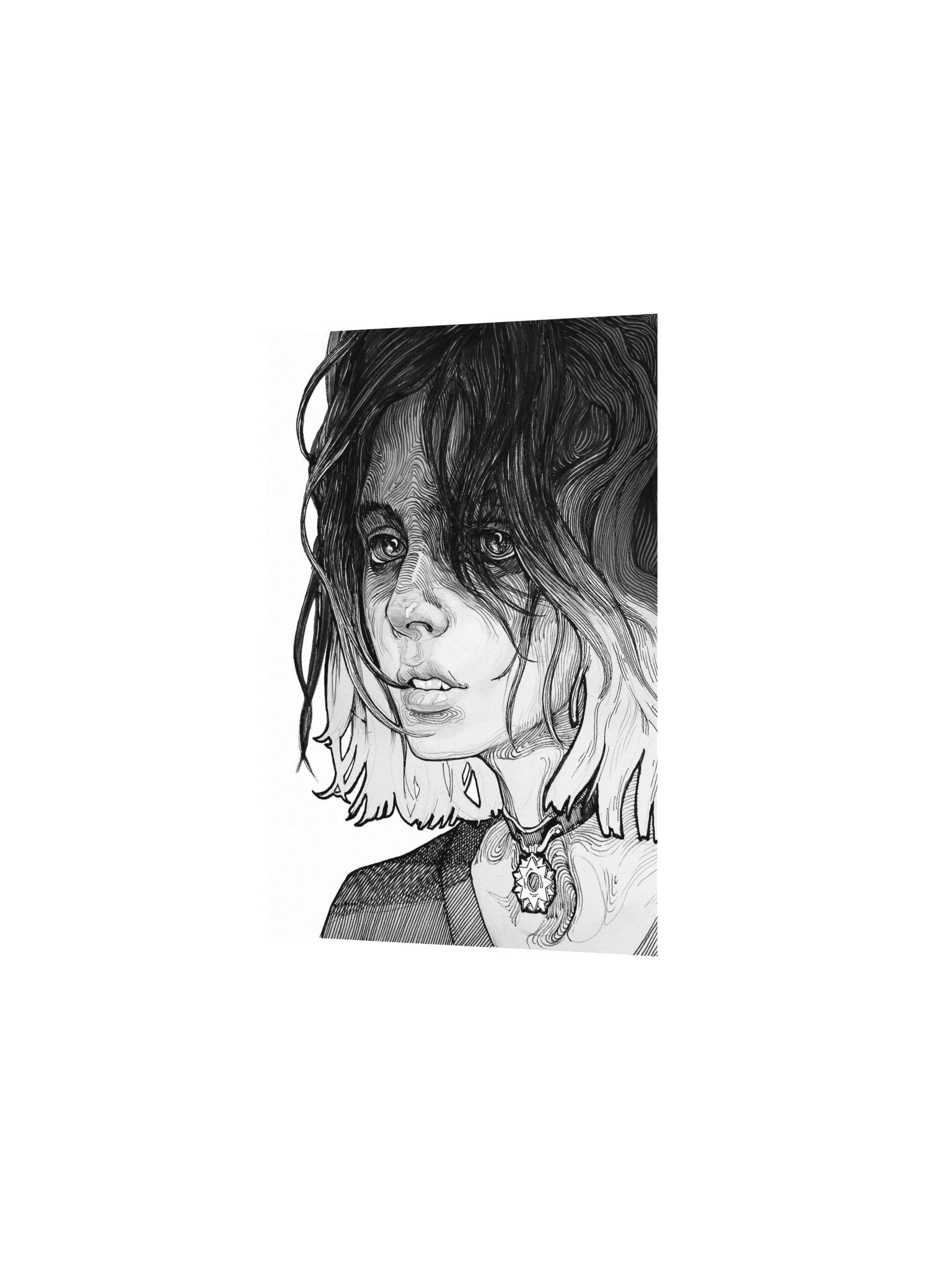 "The Gaze" Art Print by Sergey Zinovkin product image (2)