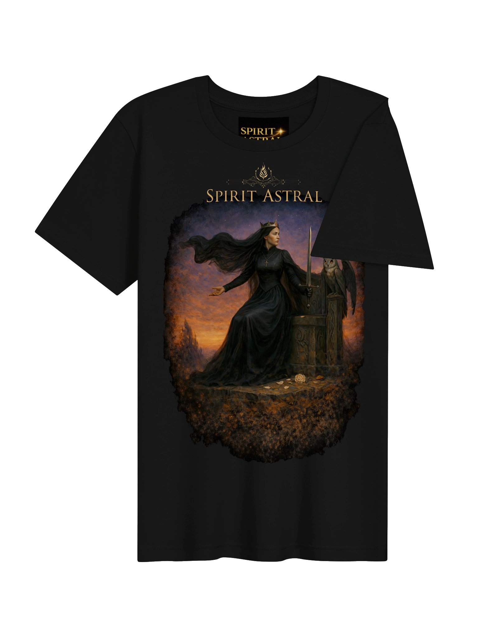Spirit Astral Queen of Swords T-Shirt product image (7)