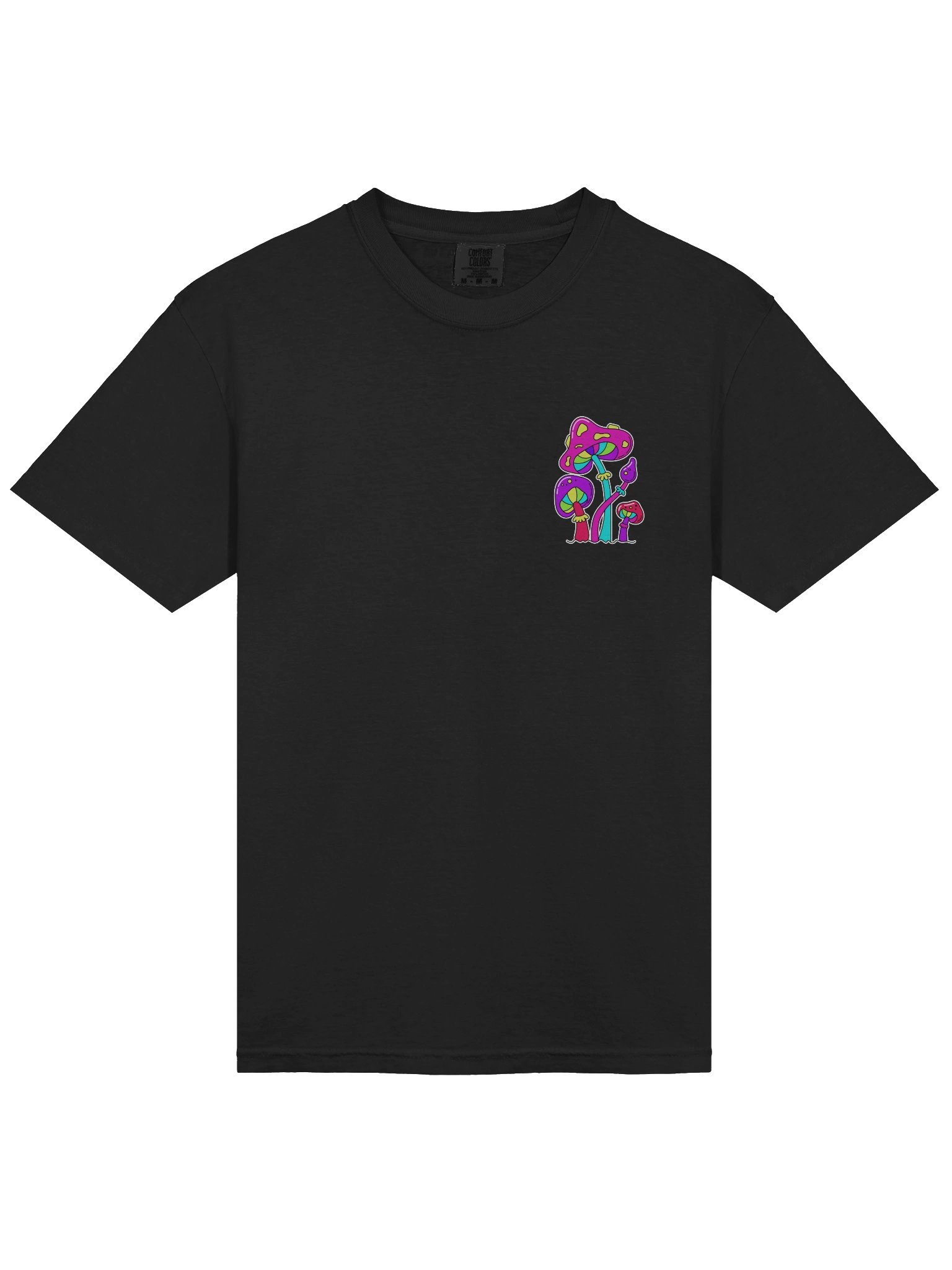 Psychedelic Organic Mushrooms T-Shirt product image (3)