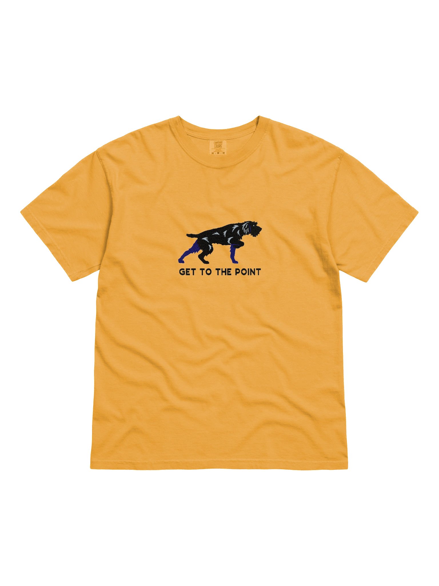 Get to the Point T-Shirt(Embroidered) of a Pudelpointer(Black) product image (4)