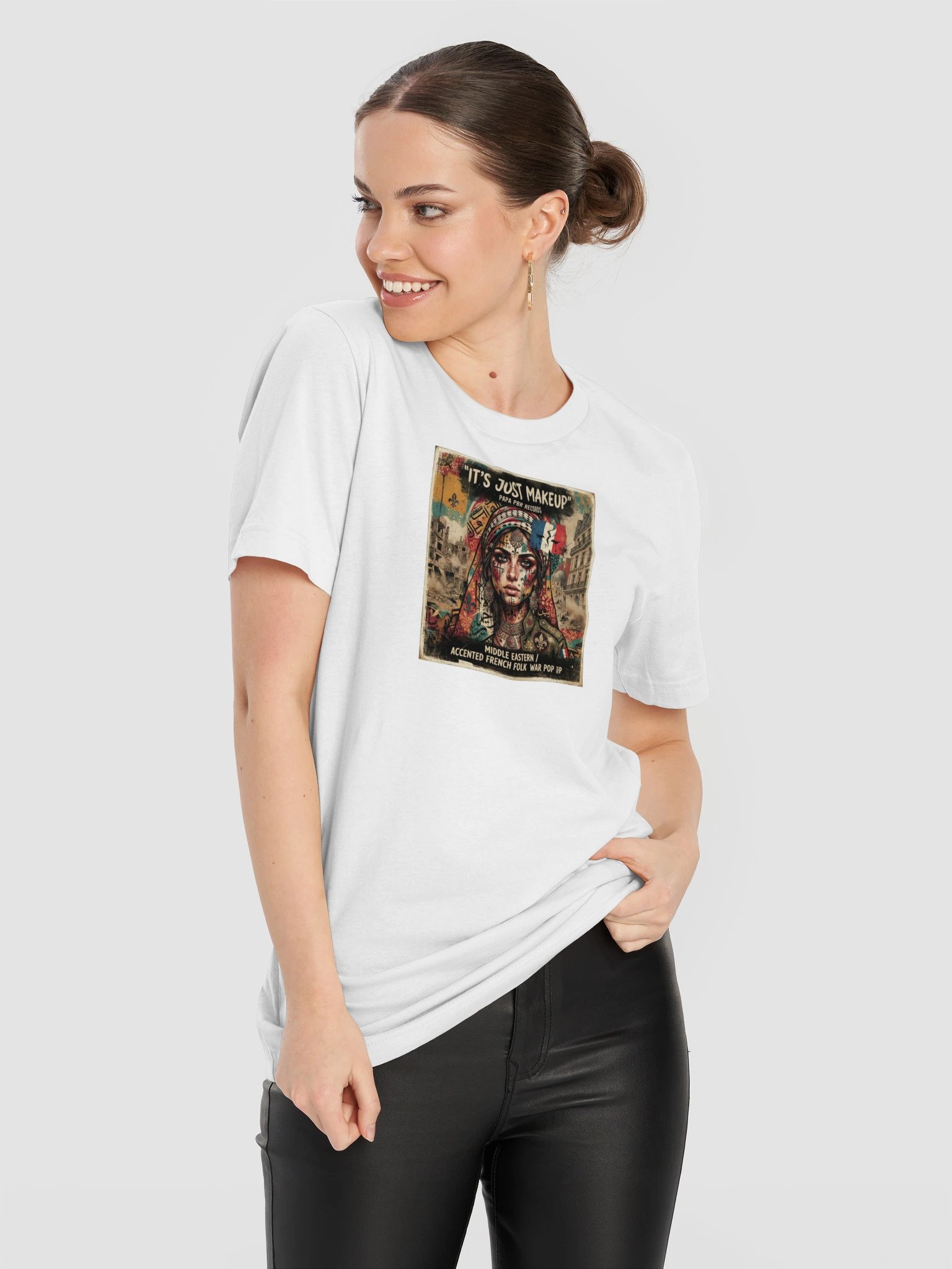 PaPa PBR It's Just Makeup T-Shirt product image (31)