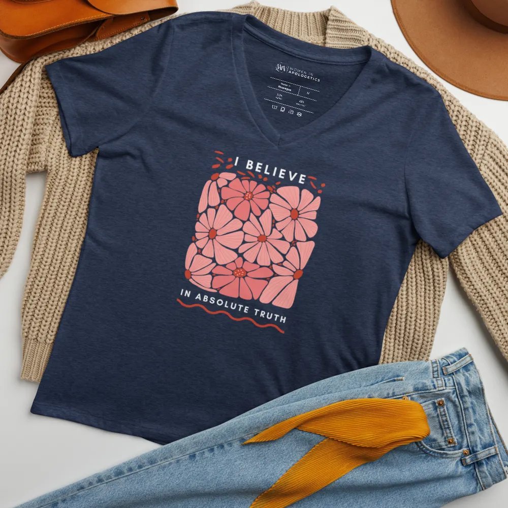I Believe in Absolute Truth V-Neck product image (9)