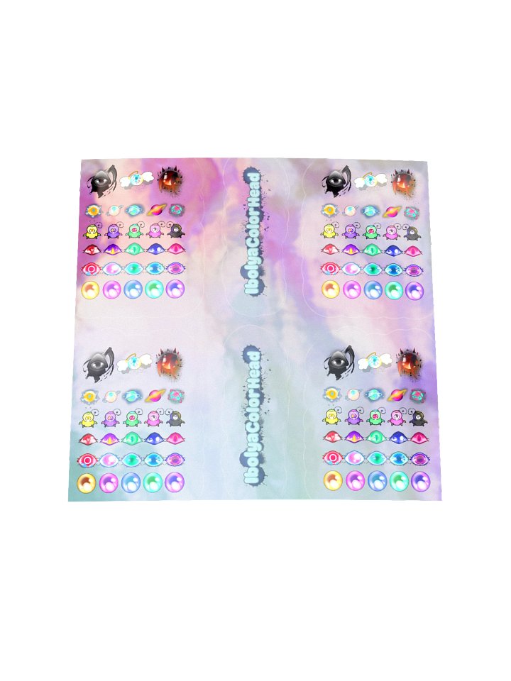 Bit Eyecons Holographic Stickers product image (1)