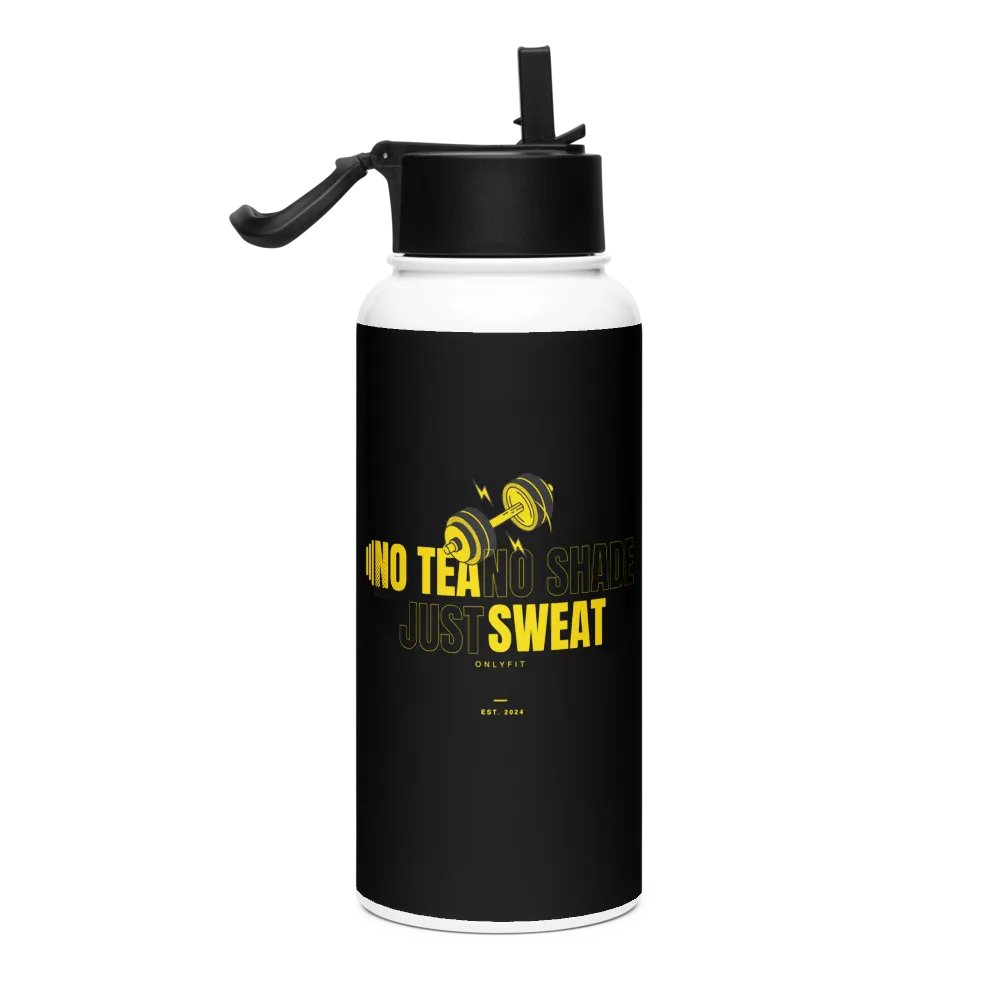 NO TEA NO SHADE JUST SWEAT WATER BOTTLE product image (2)