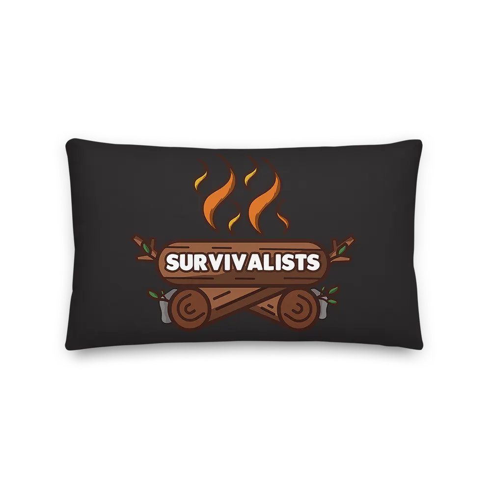 Survivalists Throw Pillow product image (3)