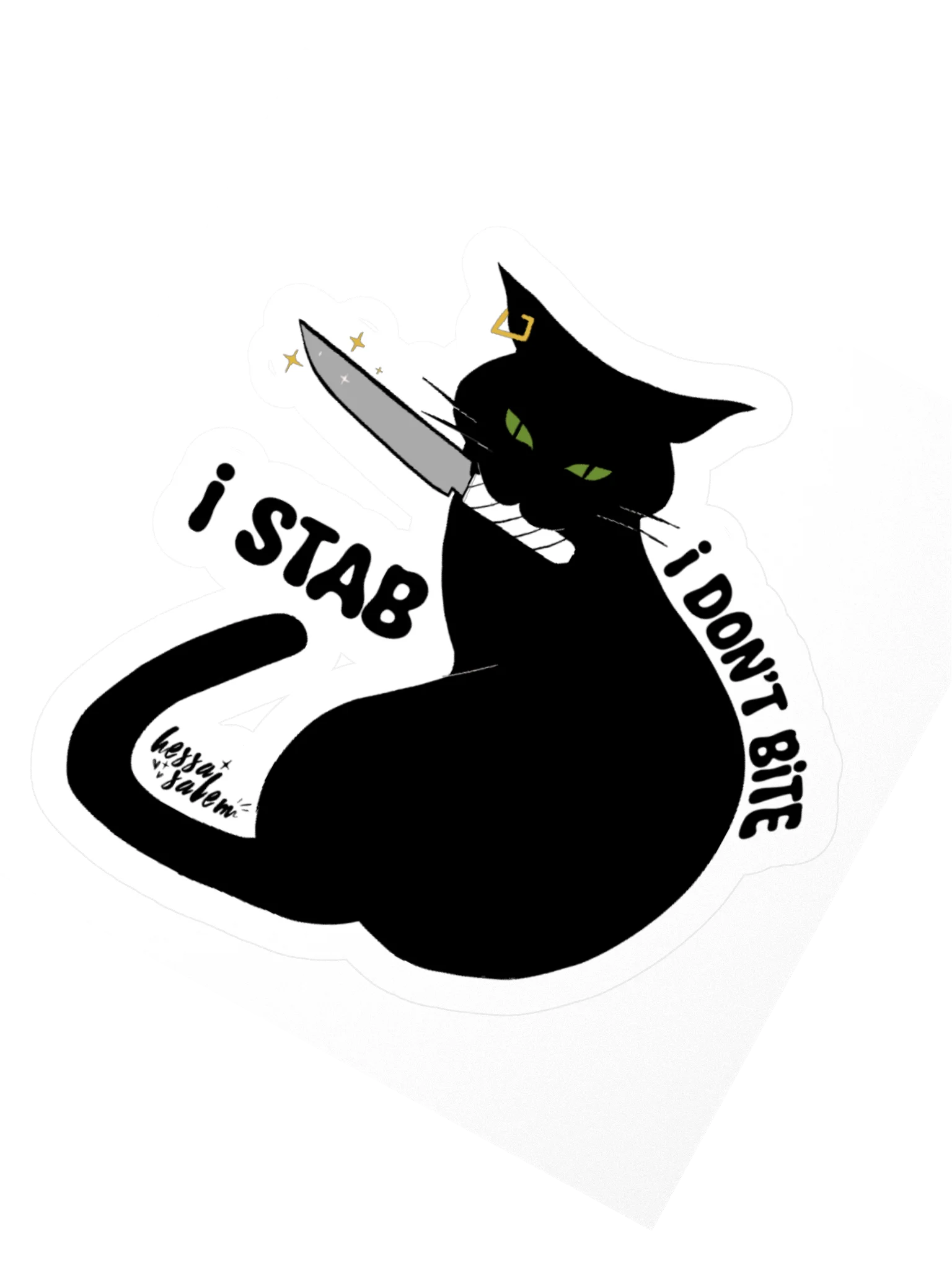 I Don't Bite // Sticker product image (3)