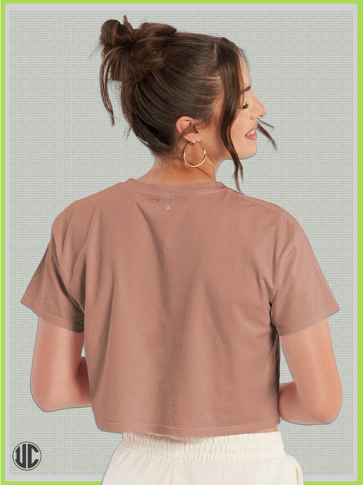 Crop Top | Cocoa Beach Original Crop Top Skater T-Shirt product image (18)