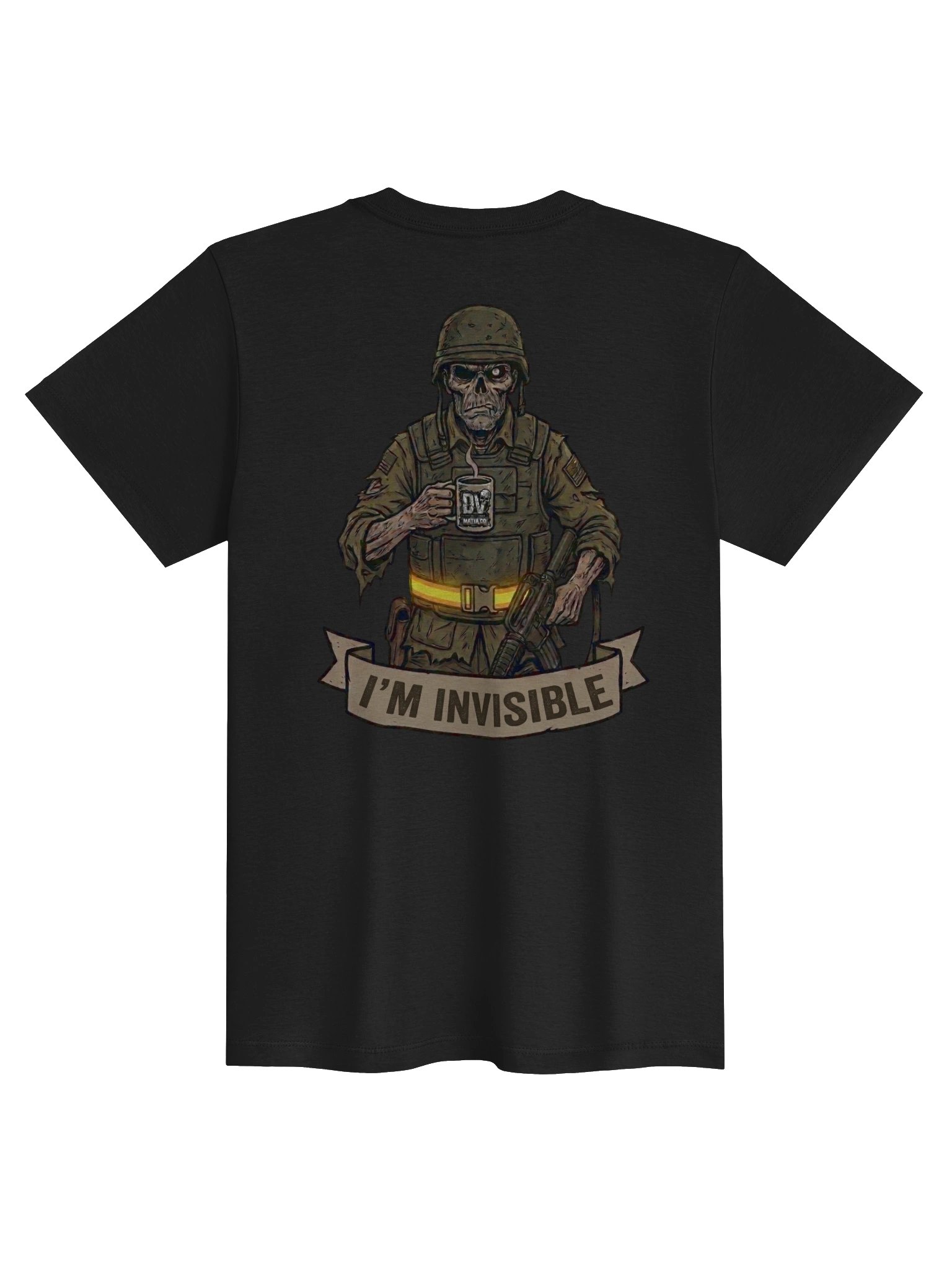 DV Mafia Co. "I'M INVISIBLE" Ladies Tee product image (2)