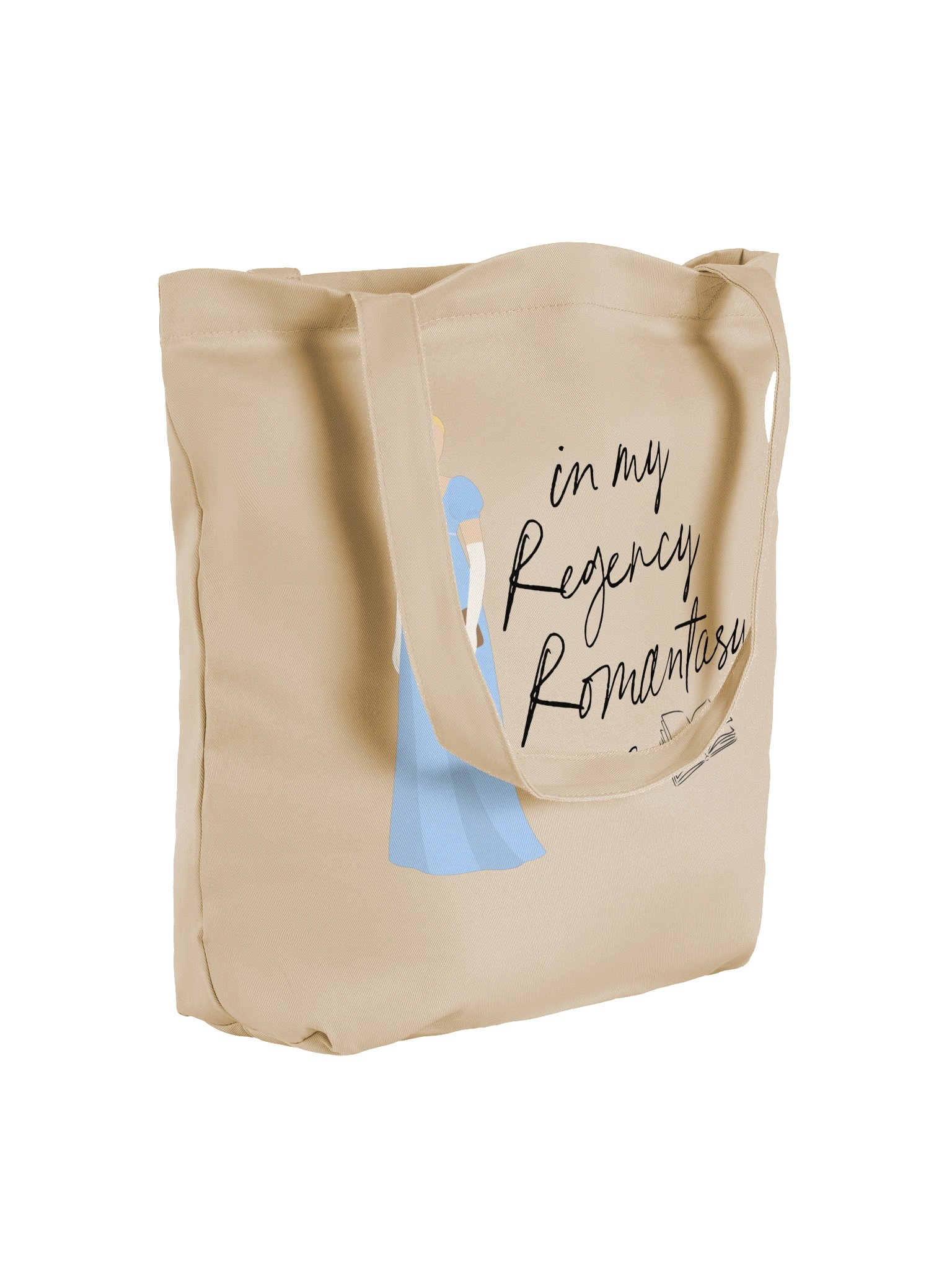Regency Romantasy Era Econscious Tote Bag | BLUE product image (4)