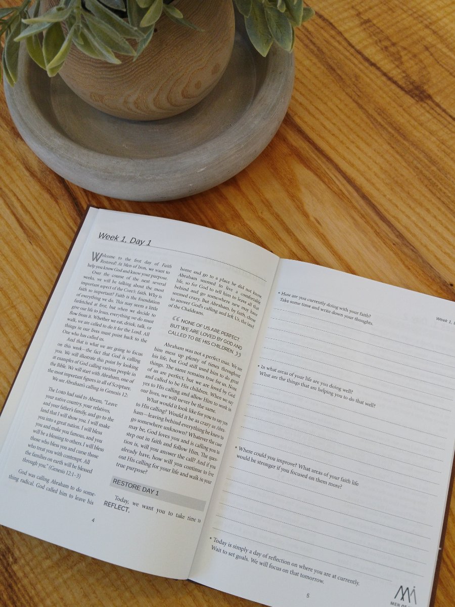 Faith Restored: A Six-Week Devotional to Know God and Know Your Purpose (Hardback) product image (2)