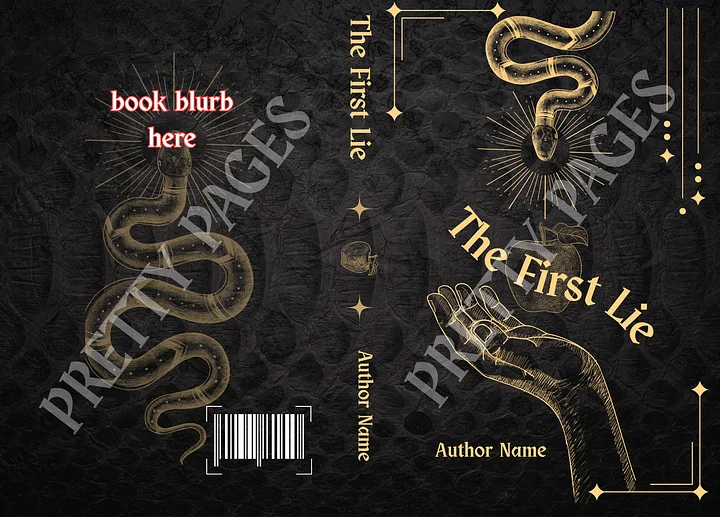The First Lie | Pre-Made Cover product image (2)