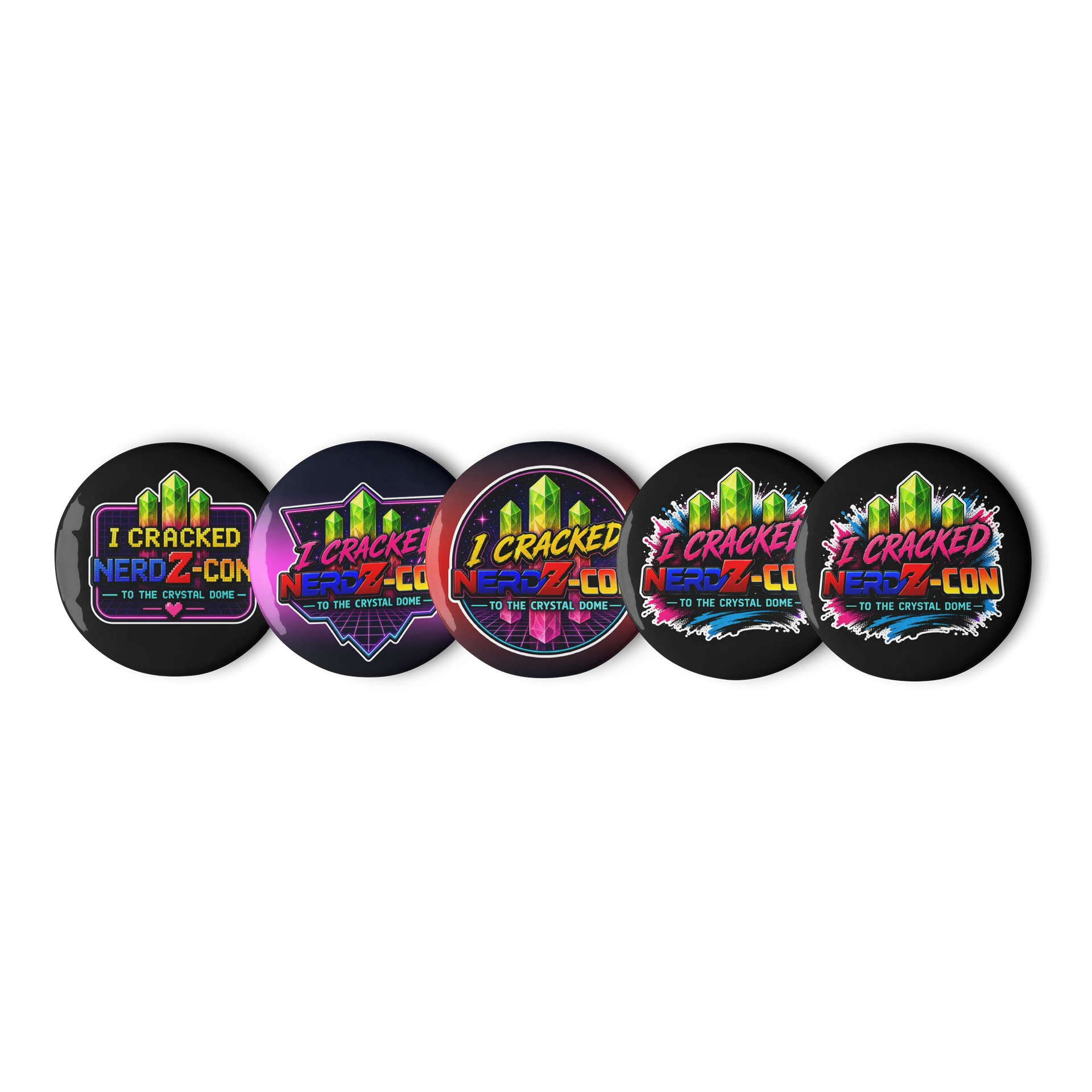 NerdzCon 3 Badge Set product image (1)