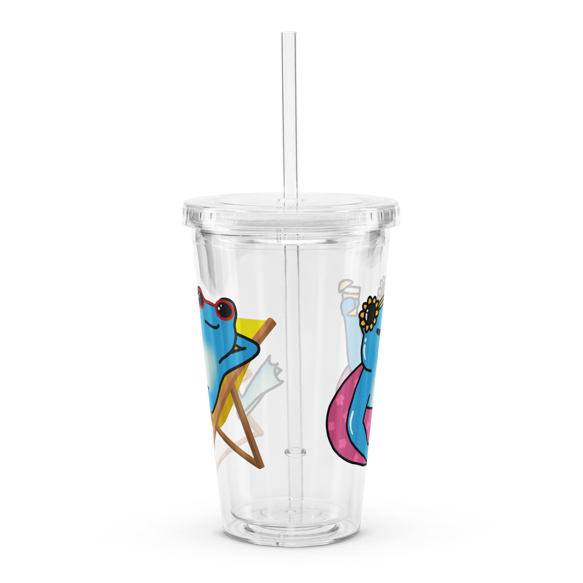 Hot Froge Summer Double-Walled Plastic Tumbler product image (6)