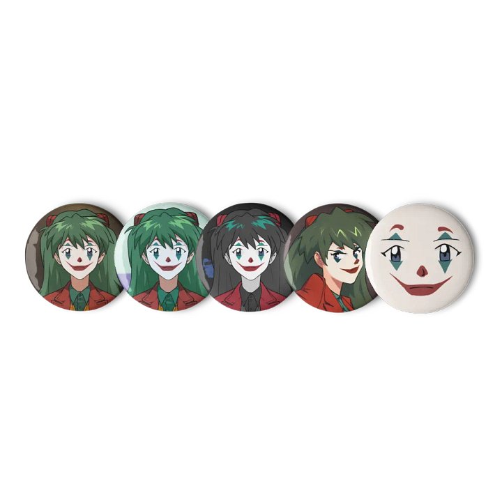 Clown Tsundere Pin Set product image (2)