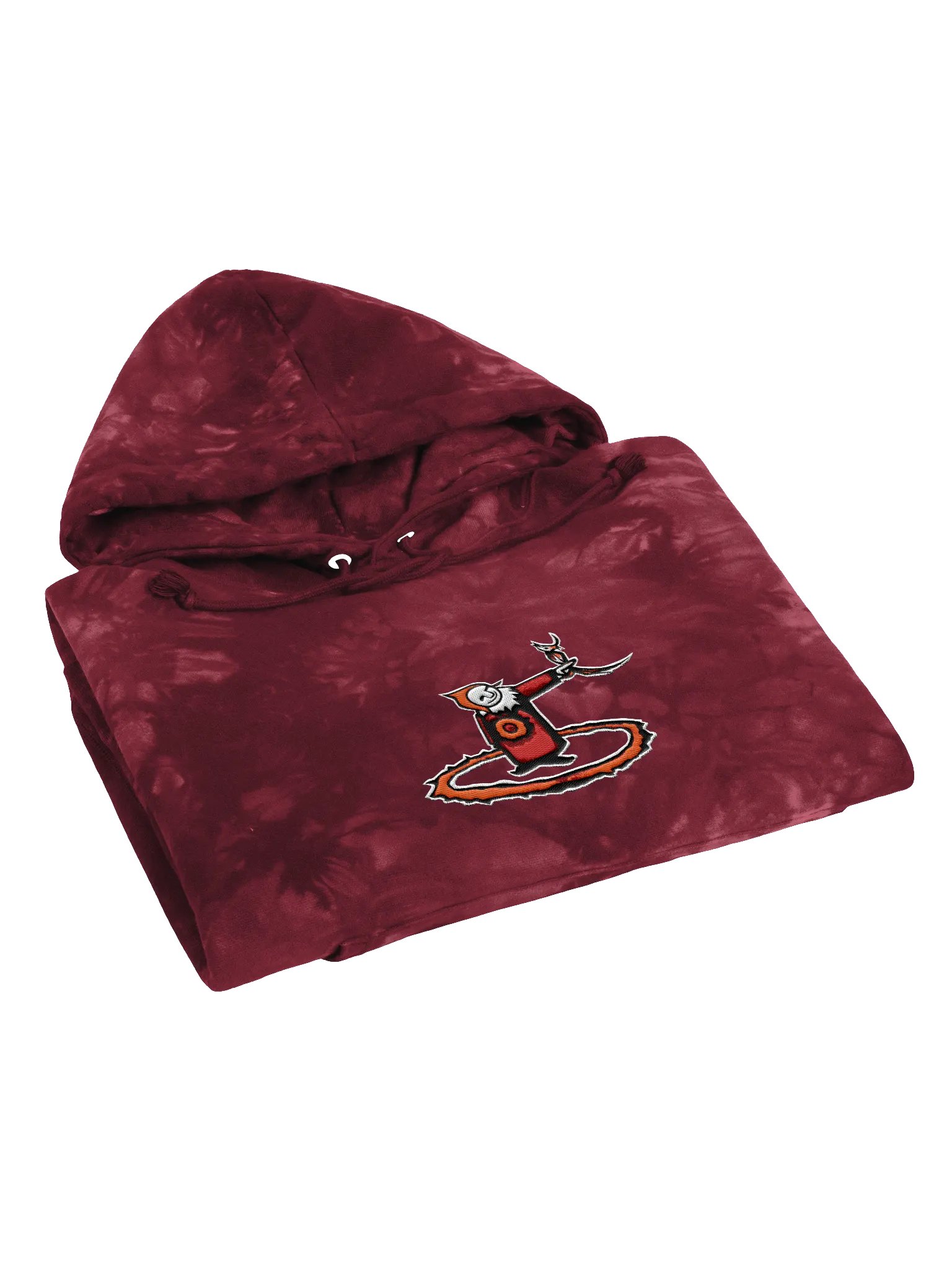 The Spirit Store Champion Embroidered Tie-Dye Hoodie product image (3)