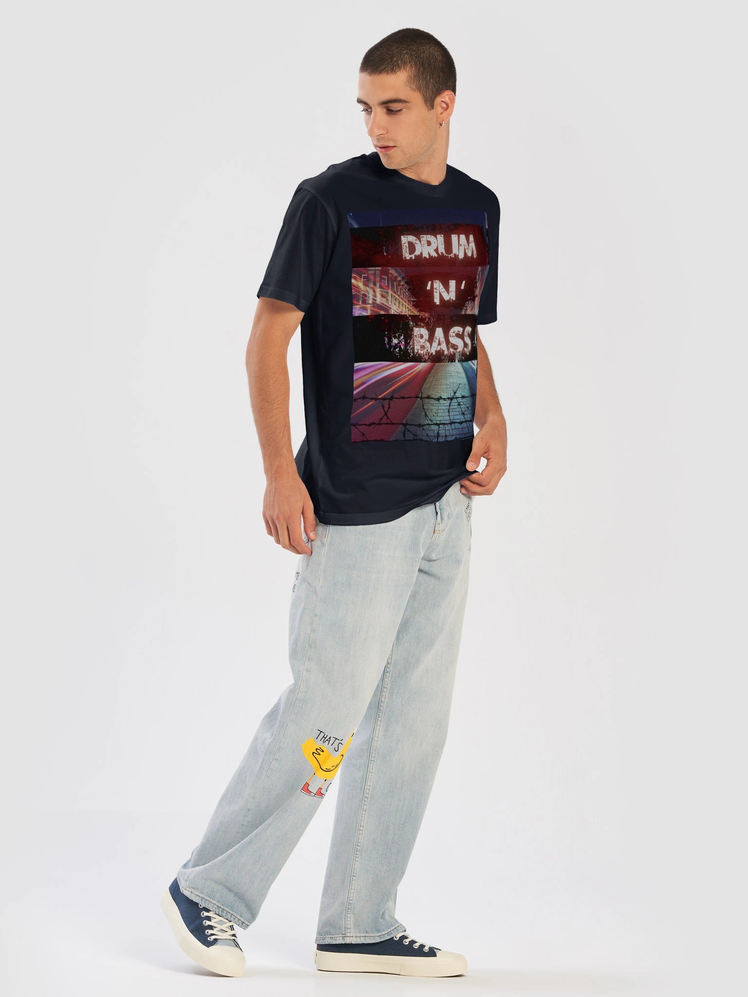 Drum & Bass City T-Shirt for Men product image (1)