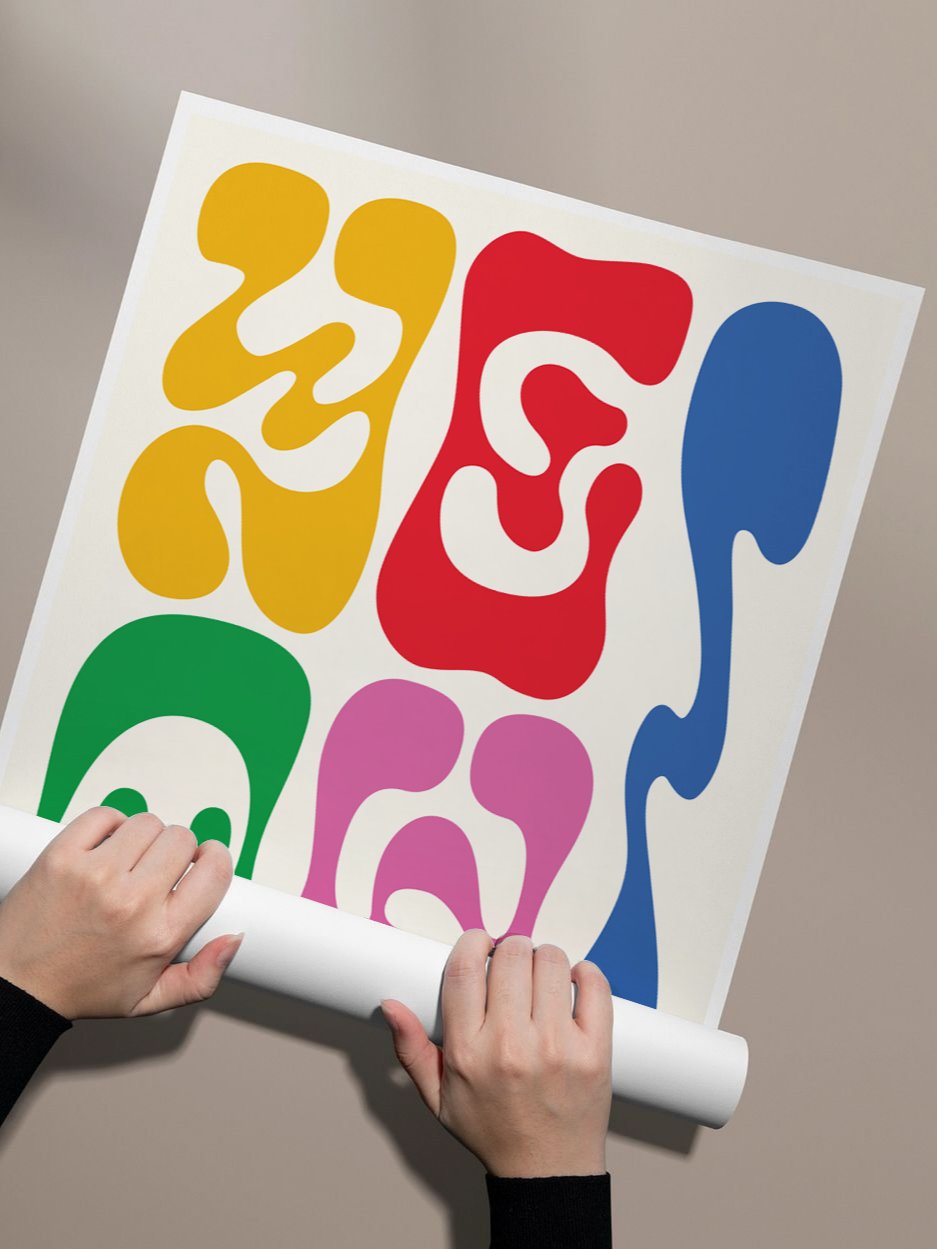 "YEAH!" Print Poster (Unframe) product image (22)