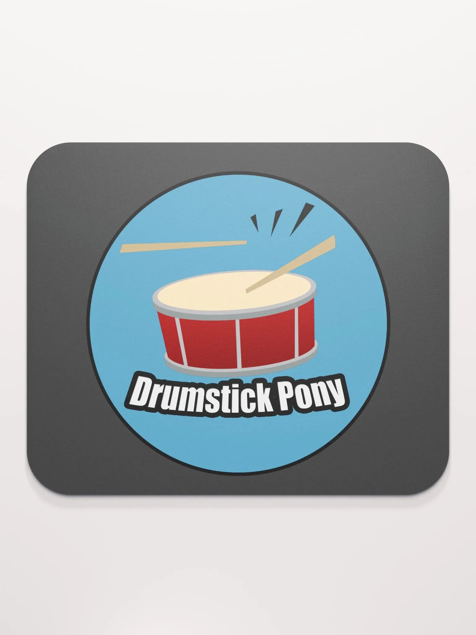 Drumstick Pony Logo Mouse Pad product image (2)