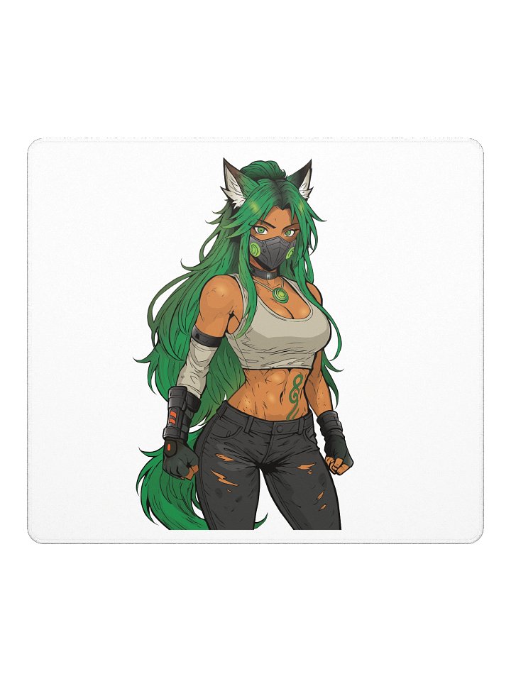 Fox-Eared Gamer Mouse Pad product image (2)