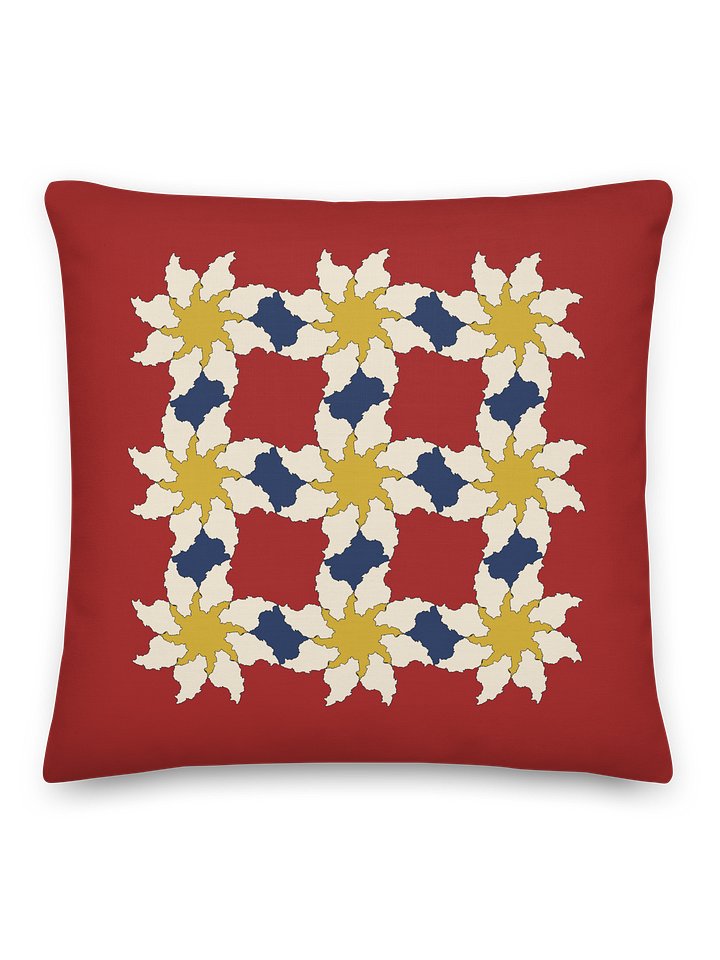 Where Iran Blooms Cushion Cover, Russet product image (2)
