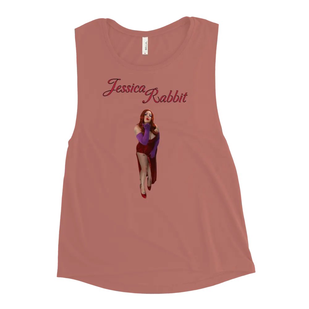 Jessica Rabbit Women's Muscle Tank product image (30)