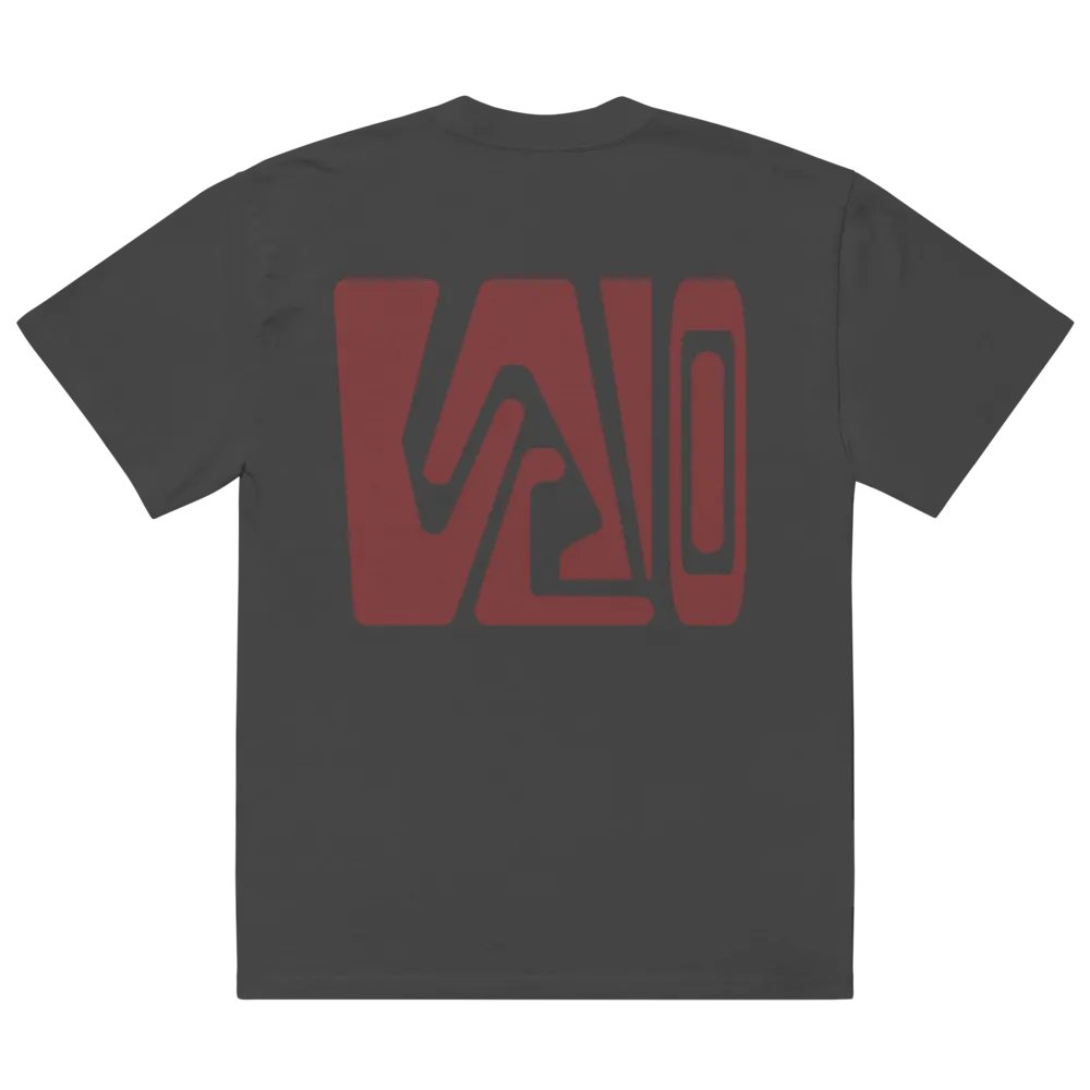 VACIO Block Oversized Faded T-Shirt product image (3)