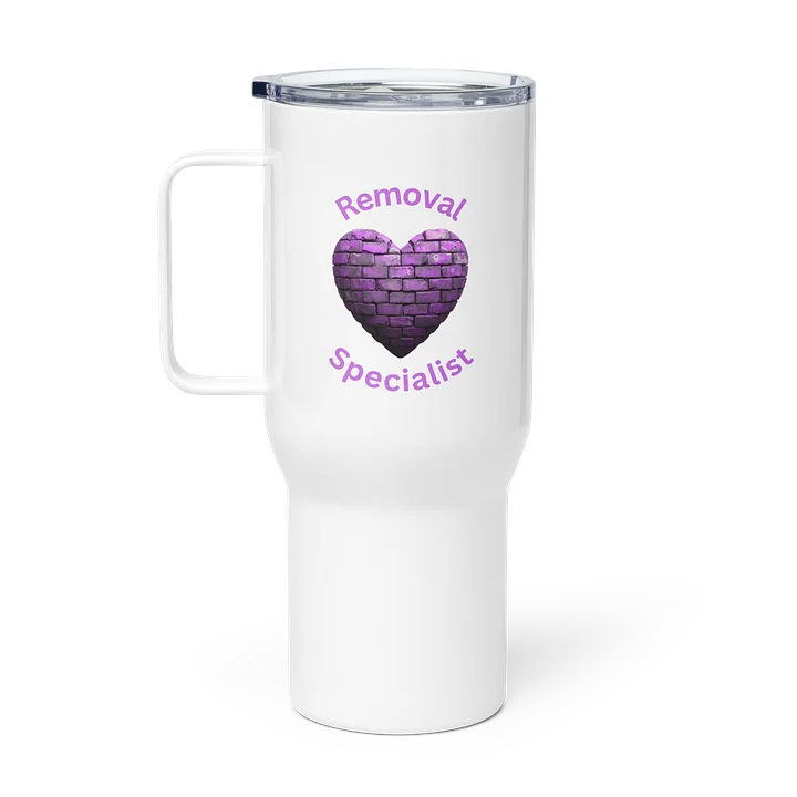 Heart Wall Removal Specialist 25 oz or 40oz Tumbler-Lavender Purple Brick product image (1)