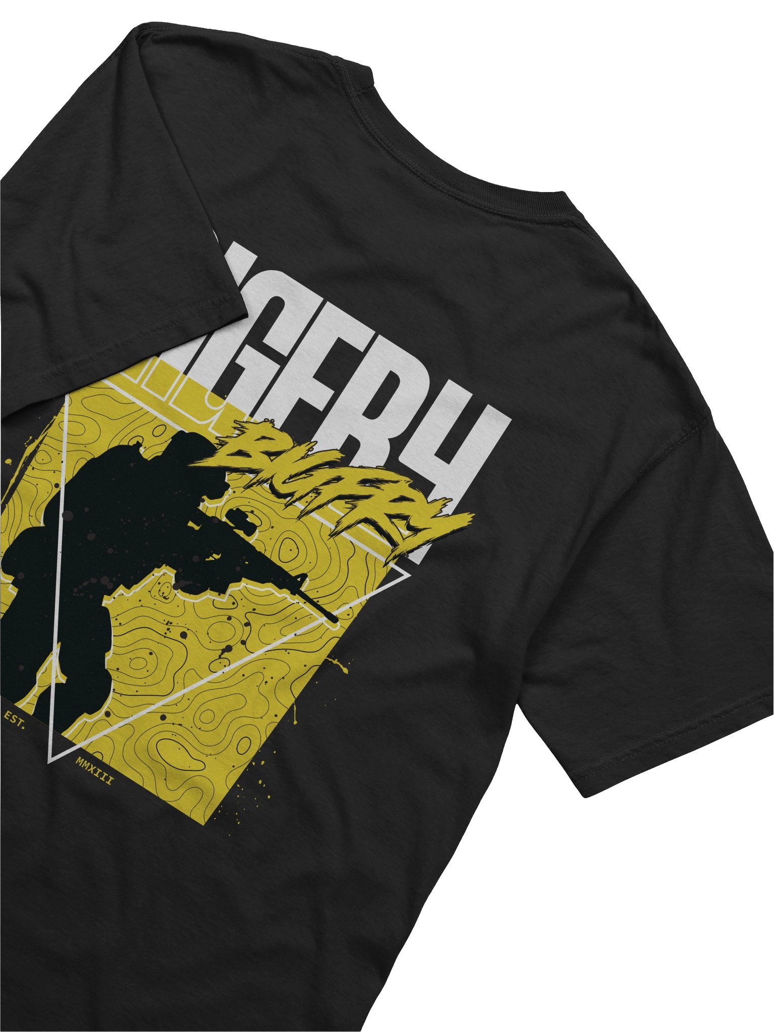 BIGFRY™ | TOPOGRAPHY TEE (BLACK) product image (4)