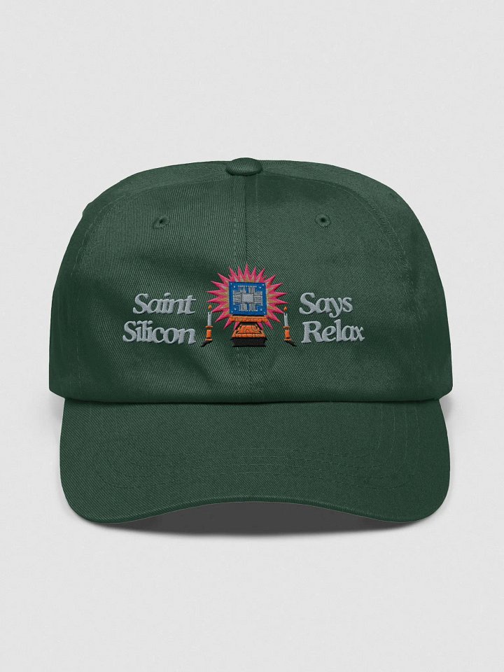 Saint Silicon Dad Hat product image (1)
