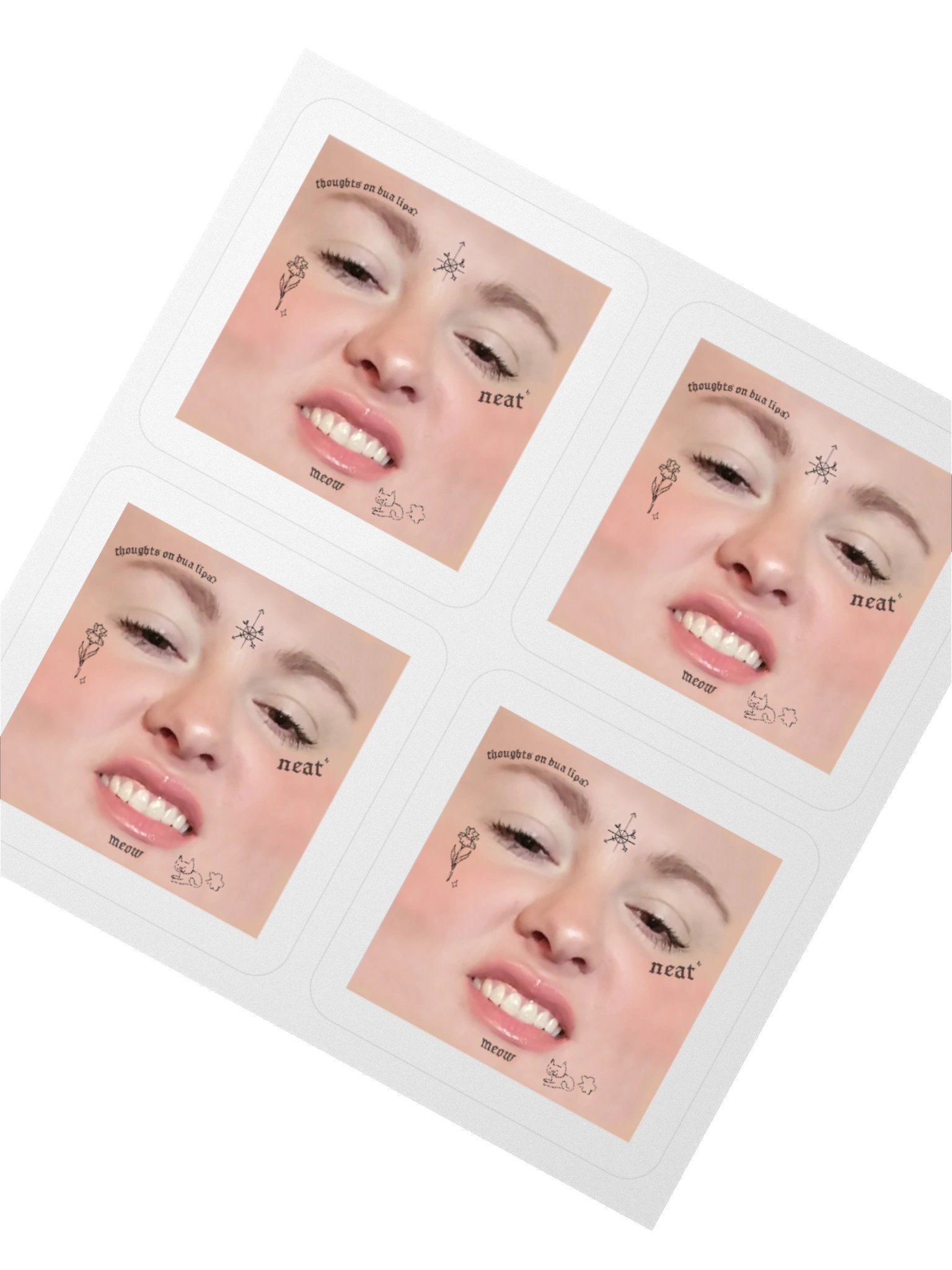 Ruble the Inked | NEAT Merch Stickers product image (2)