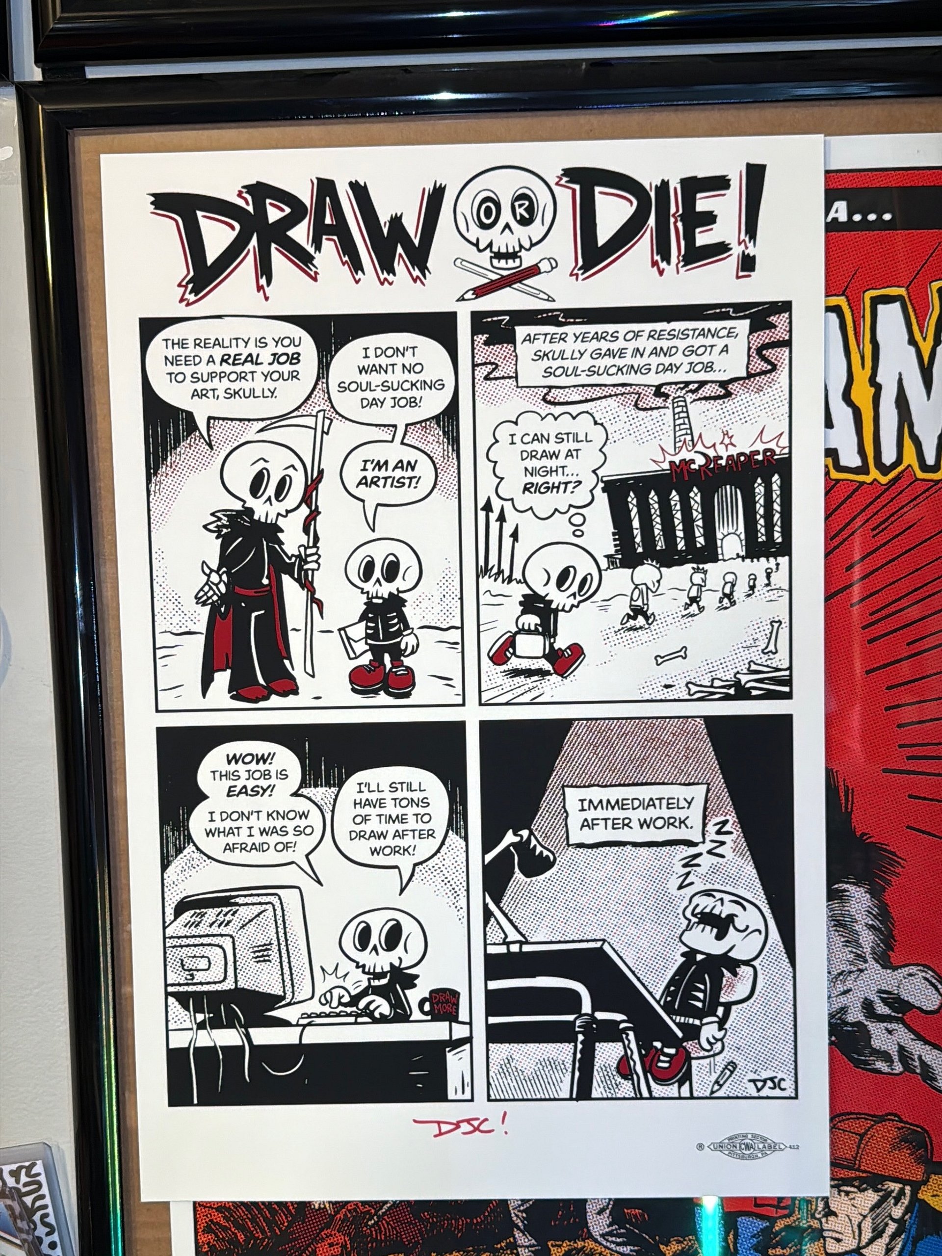 Skully Comic Poster product image (2)