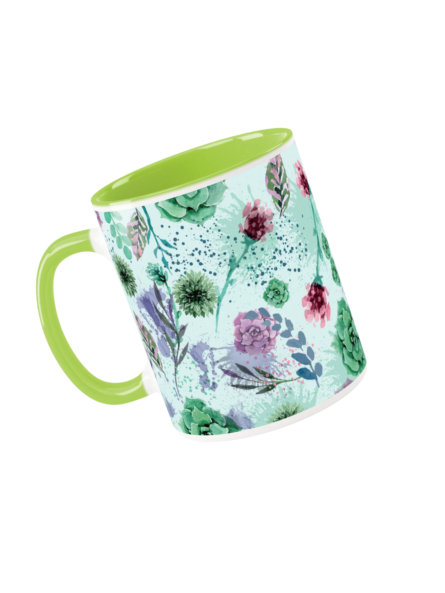 Miss Lilac – Floral Mug product image (3)