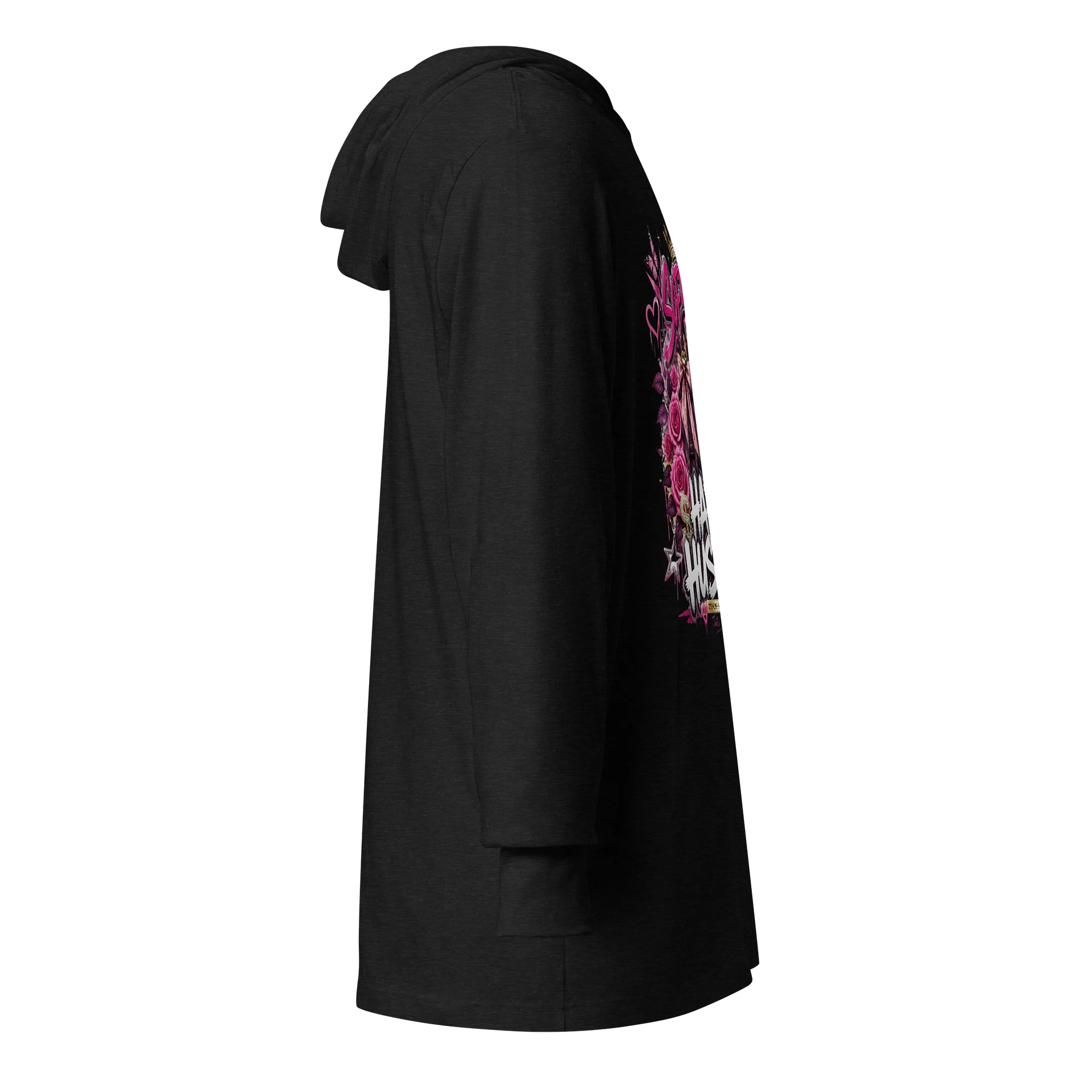 Soft Life, Hard Hustle Glam Hoodie Tee product image (5)