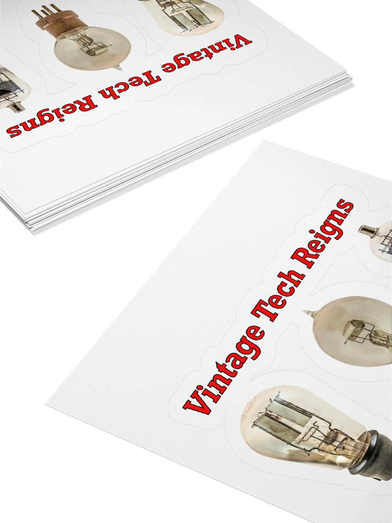 Vintage Tech Reigns Stickers product image (4)