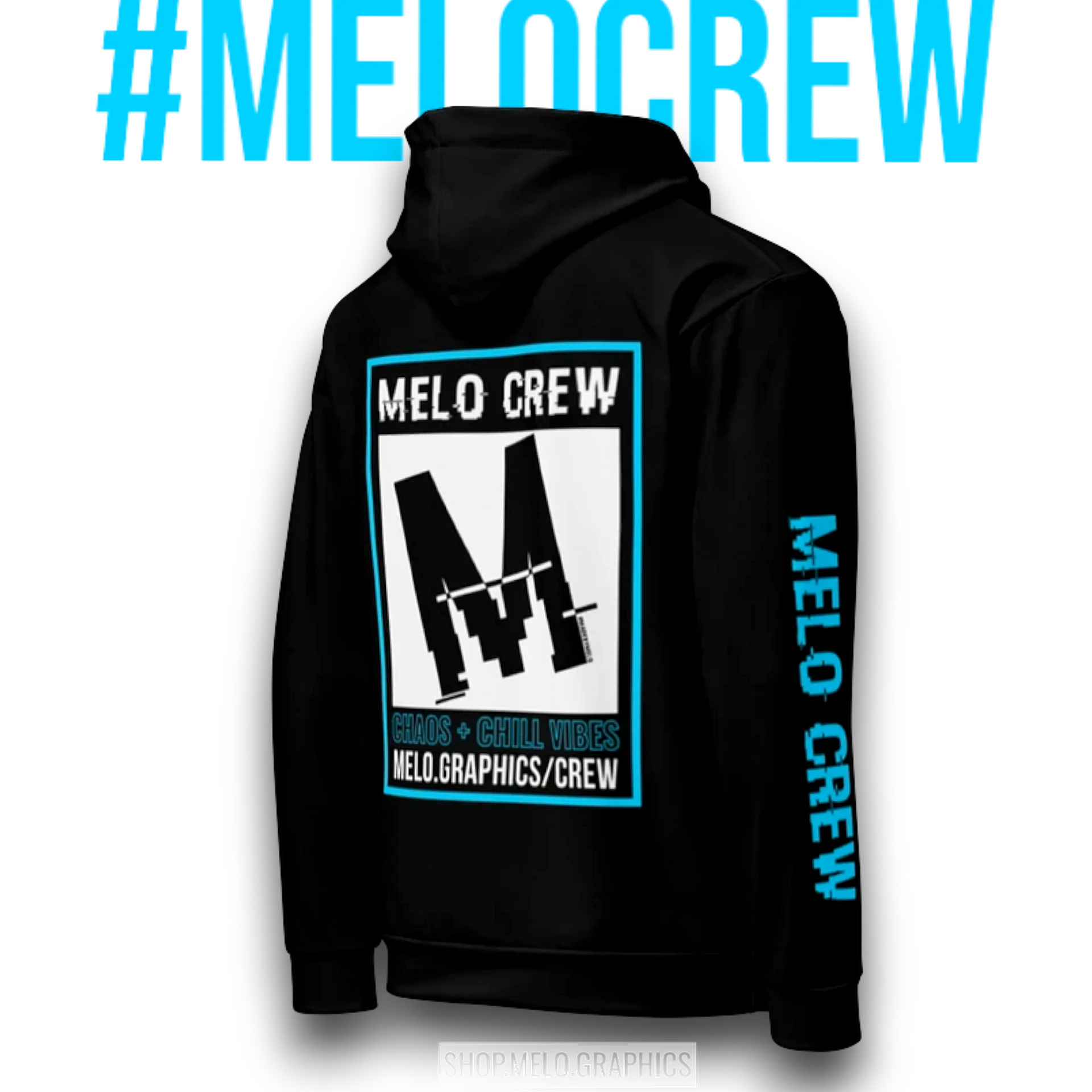 MELO CREW x Carball MELOGRAPHICS - Ultimate Hoodie | #MadeByMELO product image (2)