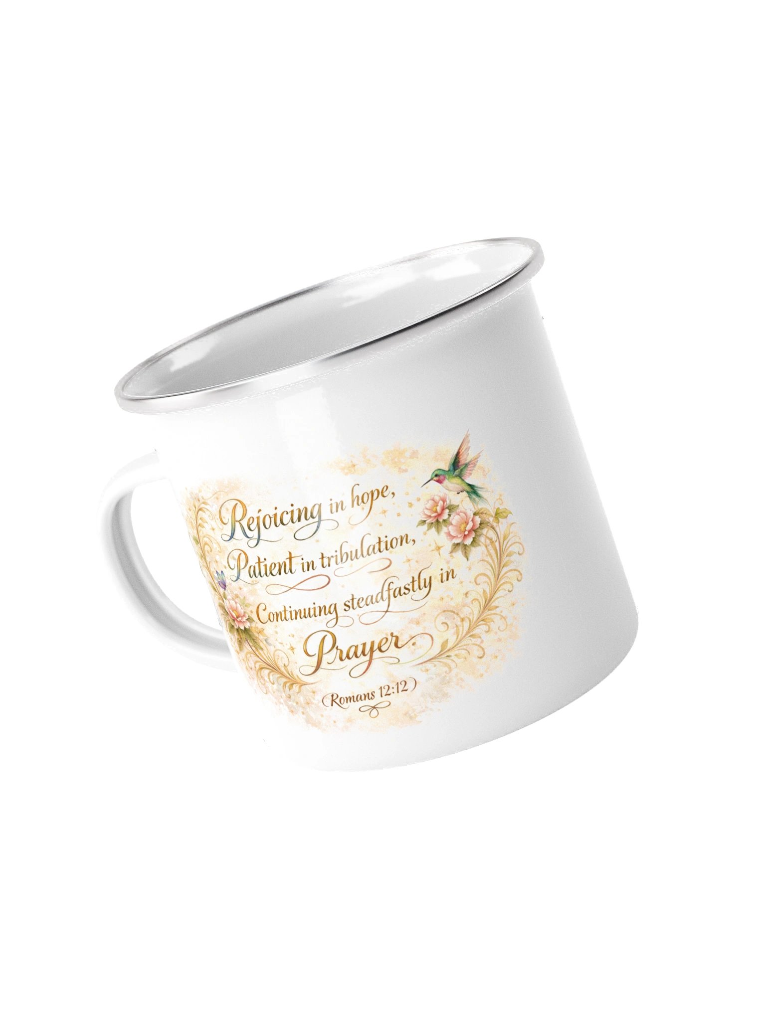 Hope and Prayer Enamel Mug product image (4)