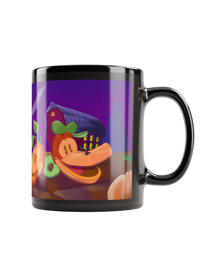 Whimsical Chuck-o-Lantern Patch Mug product image (1)