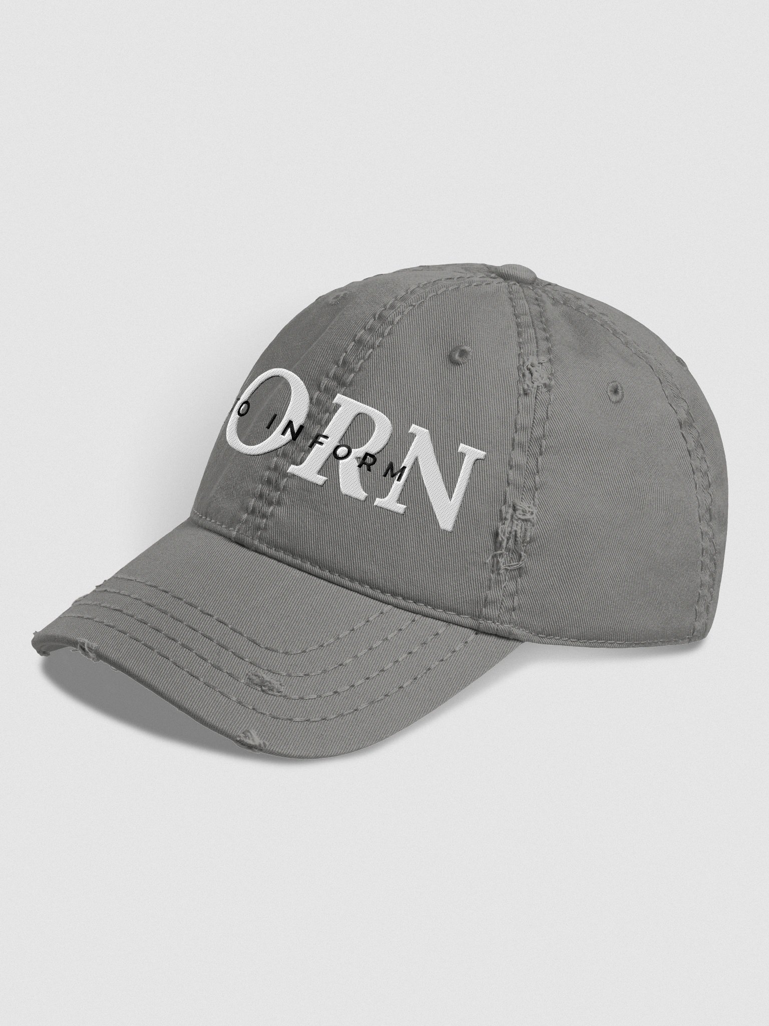 Born to Inform Manifestor Hat (Gray) product image (3)