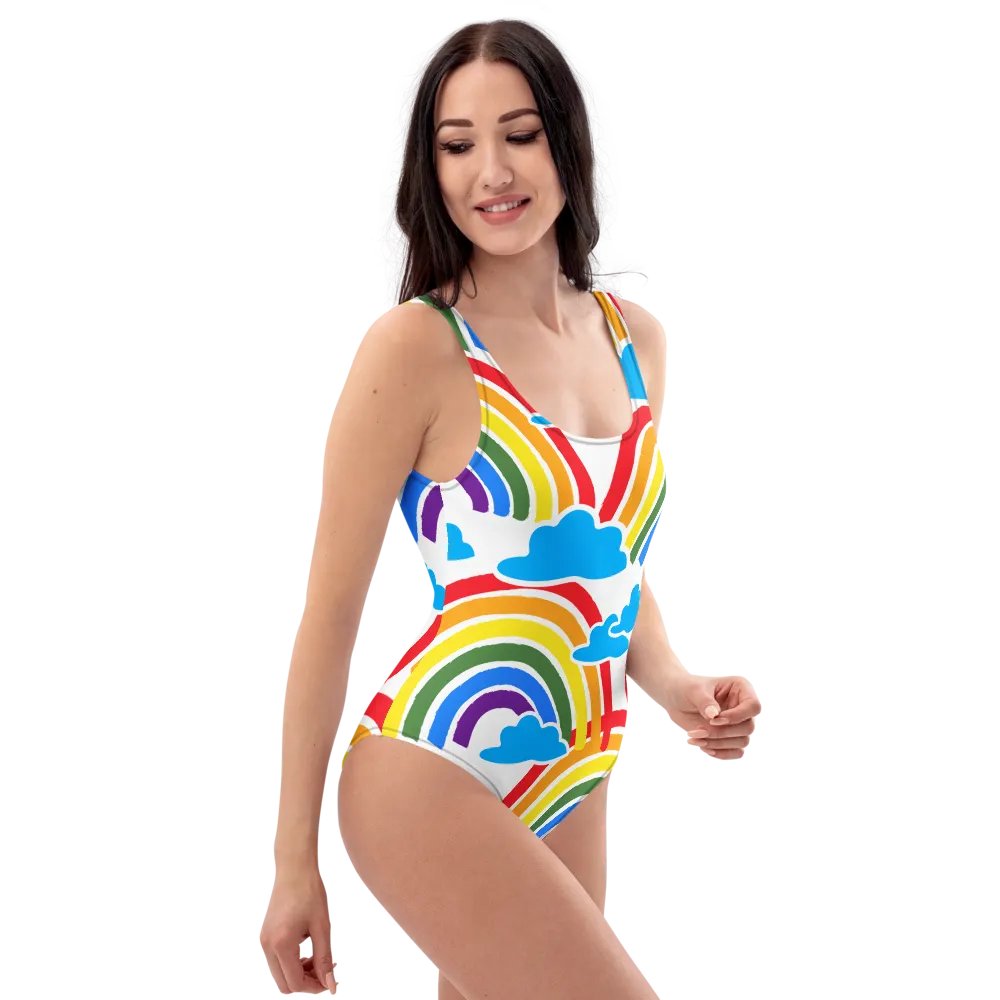 Rainbow Clouds All-Over Swimsuit product image (3)