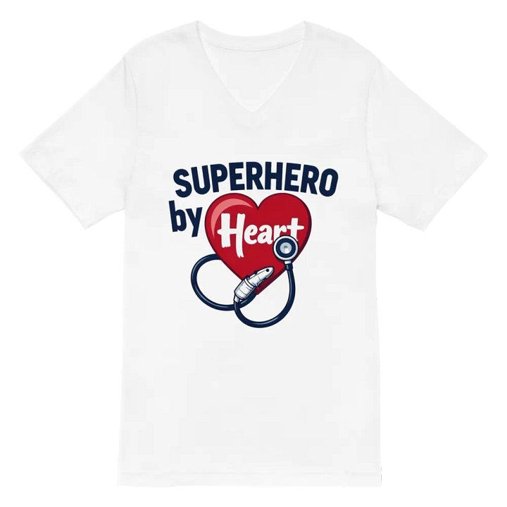 Heartfelt Hero V-Neck Tee product image (2)