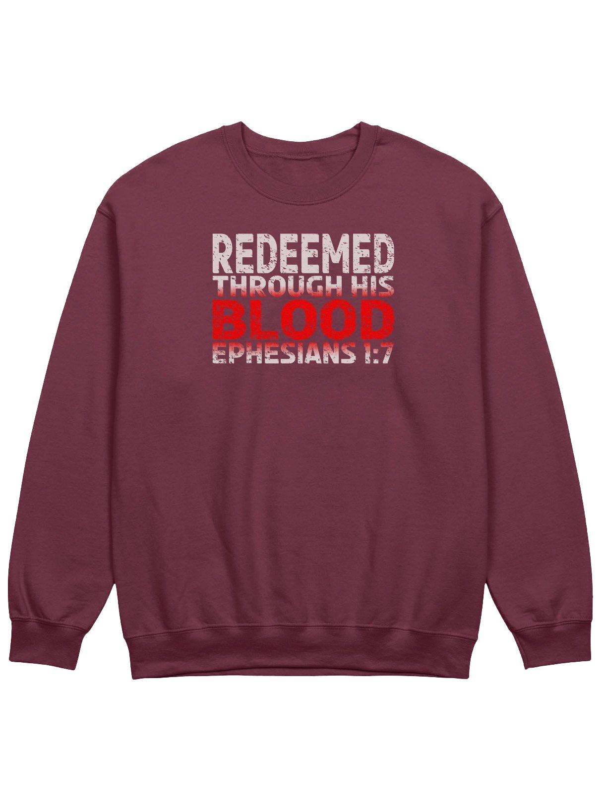 Redeemed Through His Blood Sweatshirt product image (1)