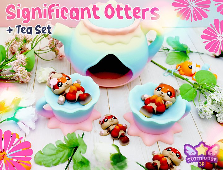 Significant Otters Play Tea Set product image (1)