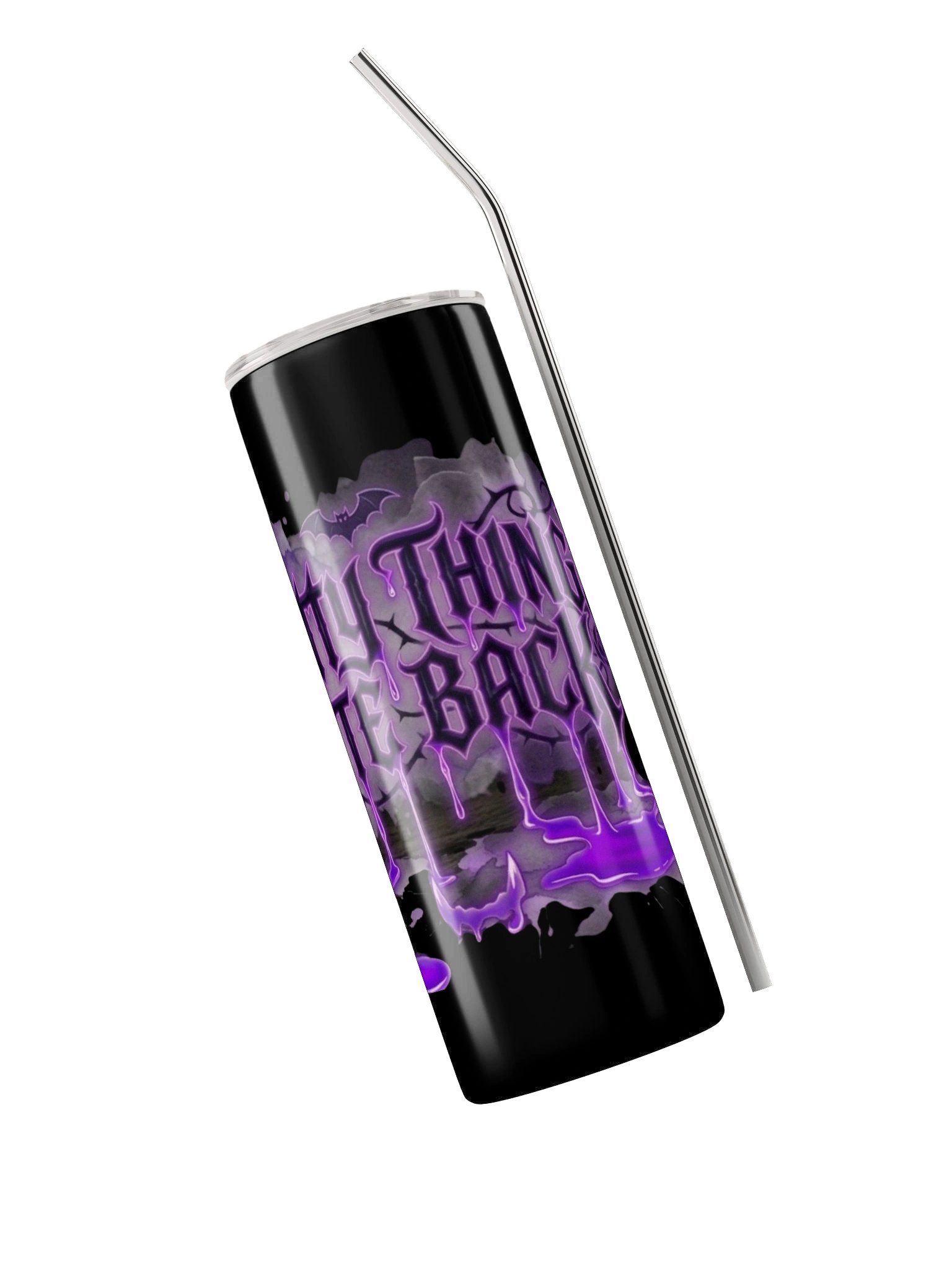 Vampire Drip — Gothic Purple Tumbler product image (3)