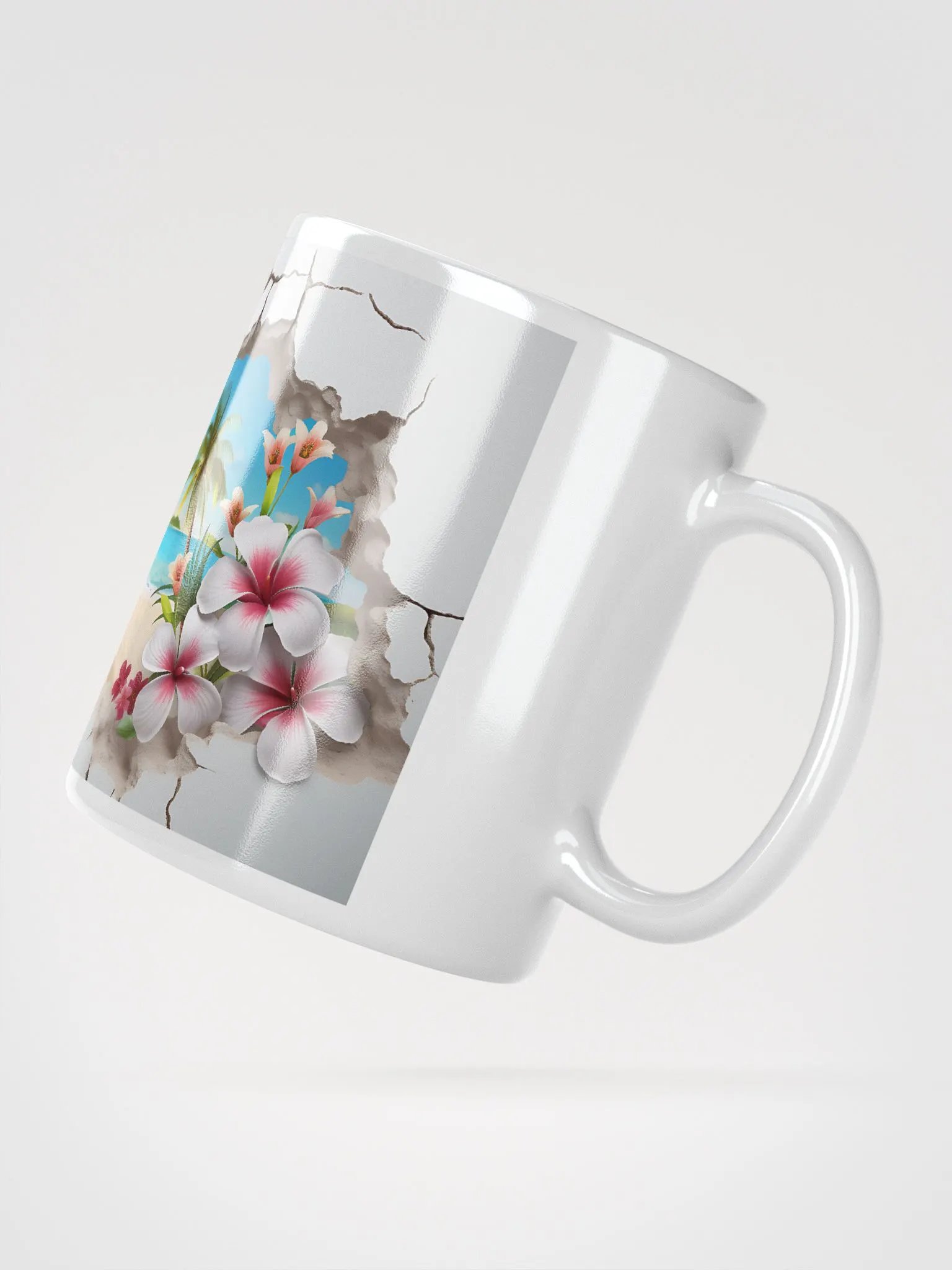 Tropical Paradise Mug with a Trendy 3D Breakout Design product image (4)