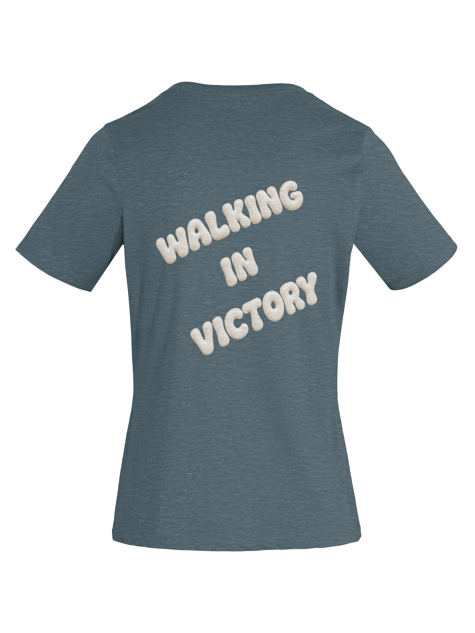 VIP Victory in Prayer Relaxed Walking in Victory Womens V-Neck Tee product image (43)