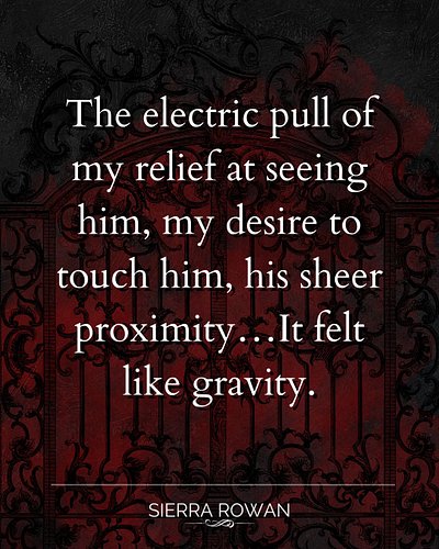 It felt like gravity...

The Vampire Rebellion series is complete! Start book 2, Blood Captive, at http://shop.sierrarowan.co...