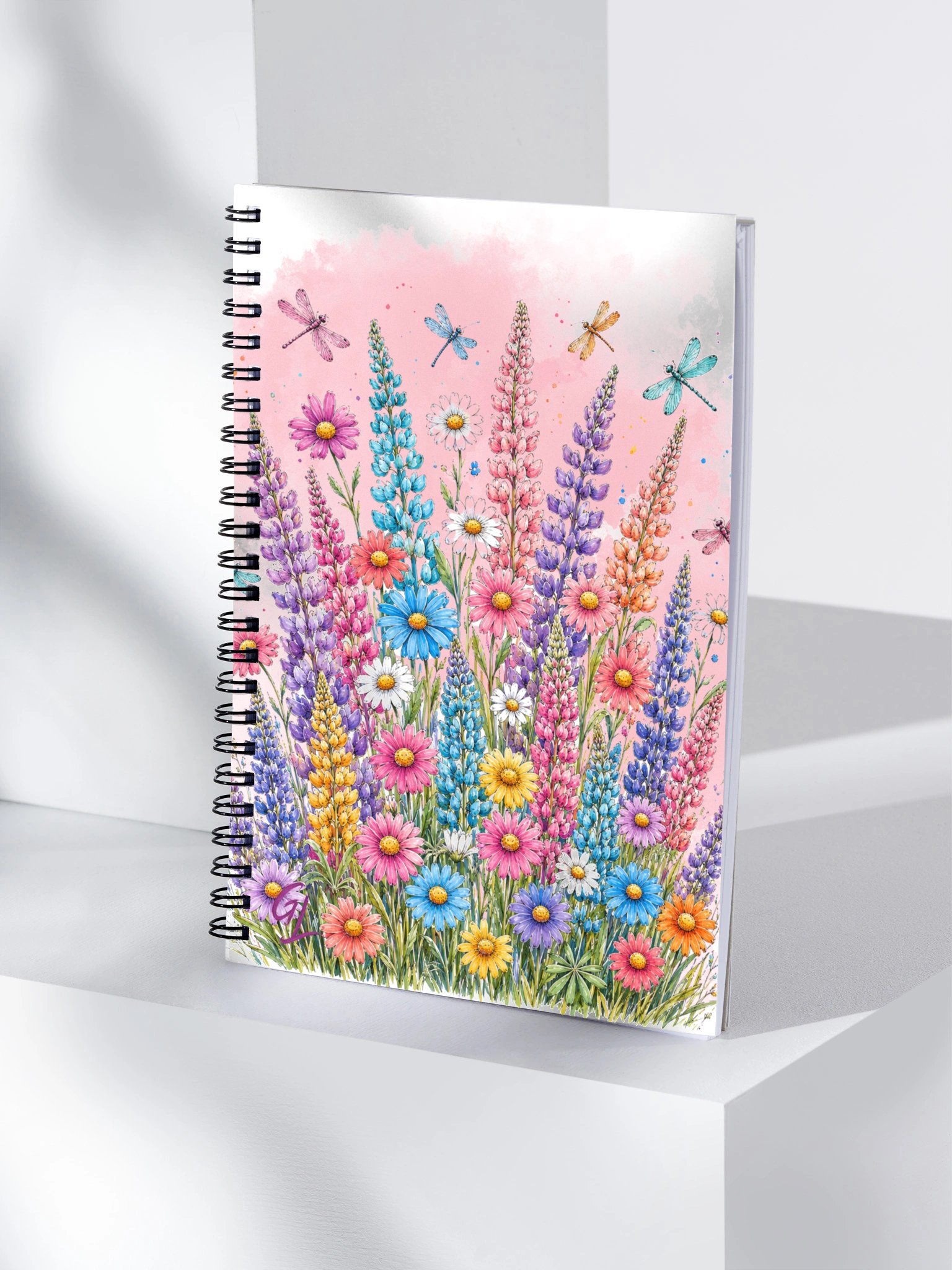 Carnet - Marguerites et lupins product image (4)