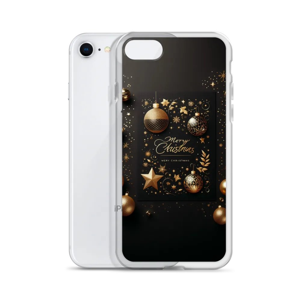 Elegant Merry Christmas iPhone Case product image (51)